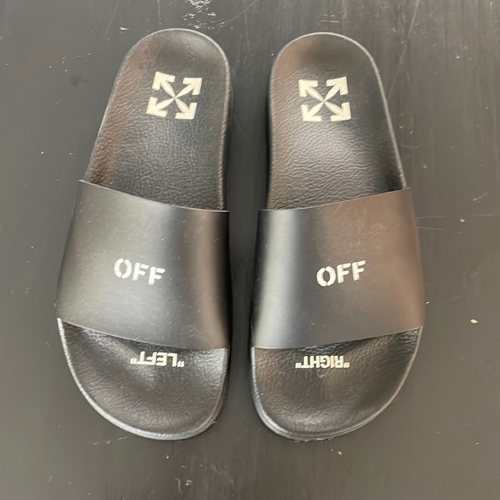 Off White Slides - Size 39 (worn once)